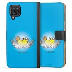 Sideflip mit langer Lasche schwarz