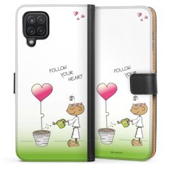 Sideflip mit langer Lasche schwarz