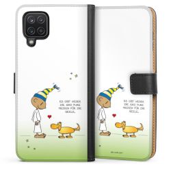 Sideflip mit langer Lasche schwarz