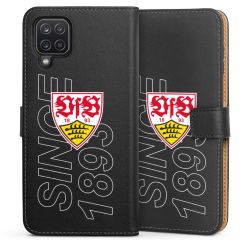 Sideflip mit langer Lasche schwarz