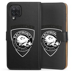 Sideflip mit langer Lasche schwarz