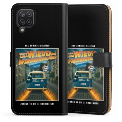 Sideflip mit langer Lasche schwarz