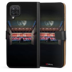 Sideflip mit langer Lasche schwarz