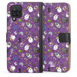 Sideflip mit langer Lasche schwarz