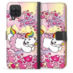 Sideflip mit langer Lasche schwarz