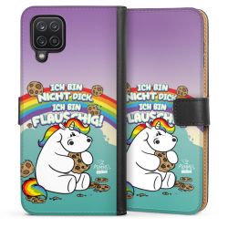 Sideflip mit langer Lasche schwarz