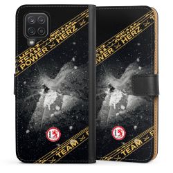 Sideflip mit langer Lasche schwarz