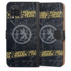 Sideflip mit langer Lasche schwarz