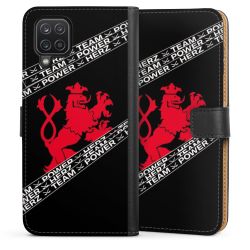 Sideflip mit langer Lasche schwarz