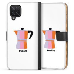 Sideflip mit langer Lasche schwarz