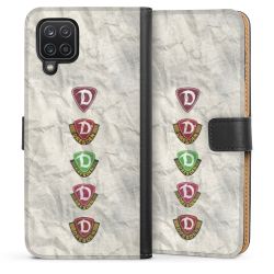 Sideflip mit langer Lasche schwarz