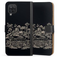 Sideflip mit langer Lasche schwarz