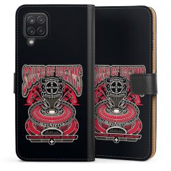 Sideflip mit langer Lasche schwarz