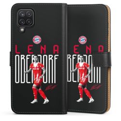 Sideflip mit langer Lasche schwarz