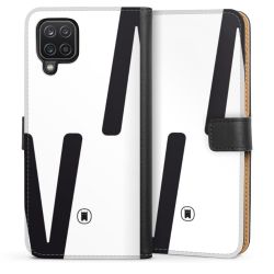 Sideflip mit langer Lasche schwarz