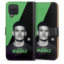 Sideflip mit langer Lasche schwarz