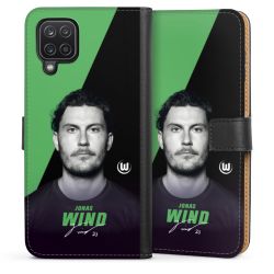 Sideflip mit langer Lasche schwarz