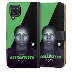 Sideflip mit langer Lasche schwarz