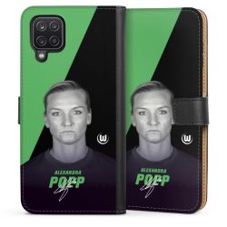 Sideflip mit langer Lasche schwarz