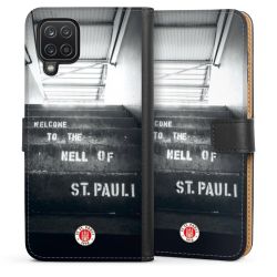 Sideflip mit langer Lasche schwarz