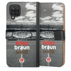 Sideflip mit langer Lasche schwarz