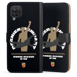 Sideflip mit langer Lasche schwarz