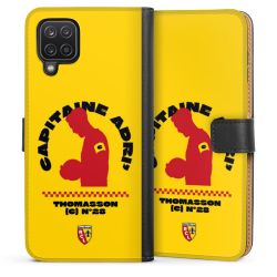 Sideflip mit langer Lasche schwarz