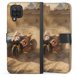 Sideflip mit langer Lasche schwarz