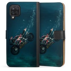 Sideflip mit langer Lasche schwarz