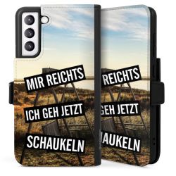 Sideflip mit langer Lasche schwarz