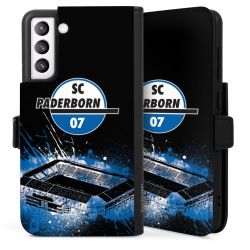 Sideflip mit langer Lasche schwarz