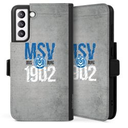 Sideflip mit langer Lasche schwarz