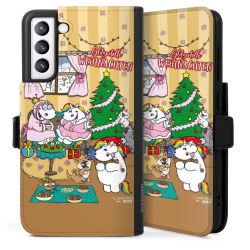 Sideflip mit langer Lasche schwarz