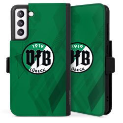 Sideflip mit langer Lasche schwarz