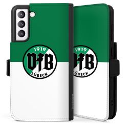 Sideflip mit langer Lasche schwarz