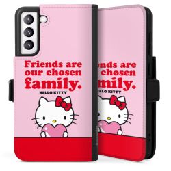 Sideflip mit langer Lasche schwarz