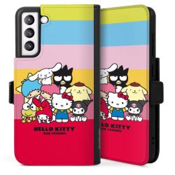 Sideflip mit langer Lasche schwarz