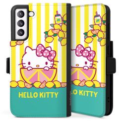 Sideflip mit langer Lasche schwarz