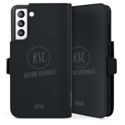 Sideflip mit langer Lasche schwarz