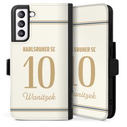 Sideflip mit langer Lasche schwarz