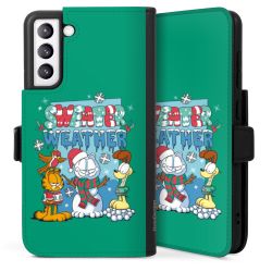 Sideflip Fodral med flap svart