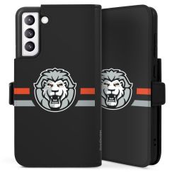 Sideflip mit langer Lasche schwarz