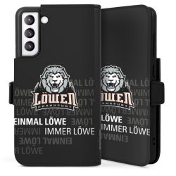 Sideflip mit langer Lasche schwarz