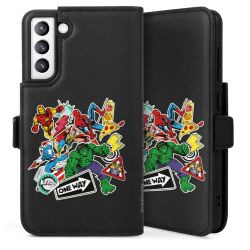 Sideflip Fodral med flap svart