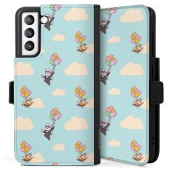 Sideflip mit langer Lasche schwarz