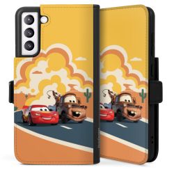 Sideflip mit langer Lasche schwarz