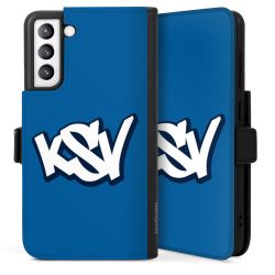 Sideflip mit langer Lasche schwarz