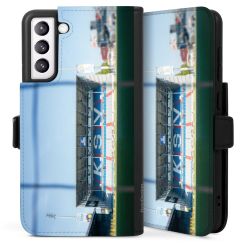 Sideflip mit langer Lasche schwarz