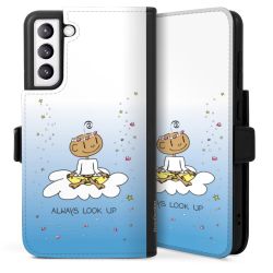 Sideflip mit langer Lasche schwarz