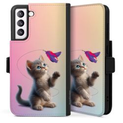 Sideflip Fodral med flap svart